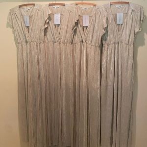 Athena gold maxi dresses from Baltic Born- small